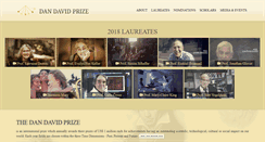 Desktop Screenshot of dandavidprize.org